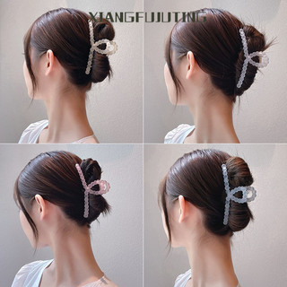 Kẹp tóc trong suốt phong cách Hàn Quốc