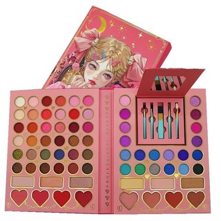 Phong Cách Mới 70 Màu Bảng Phấn Mắt Hai Lớp Ngọc Trai Mờ Lấp Lánh Lấp Lánh Kim Sa Lấp Lánh Viền Nhiều Màu Đa Năng Làm