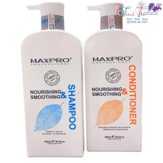 Gội xã phục hồi Maxipro kiểm soát tóc dầu và kích thích mọc tóc 800mlx2 ( NEW ) - TN