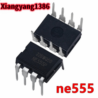 10 chiếc mới ne555 ne555p ne555n 555 hẹn giờ dip-8
