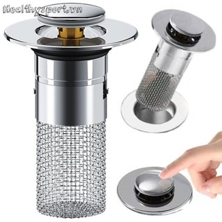 Nút chặn bồn rửa phòng tắm Fit 1.1-1,45 lỗ Phòng tắm bật lên Bộ lọc bồn rửa Nút chặn