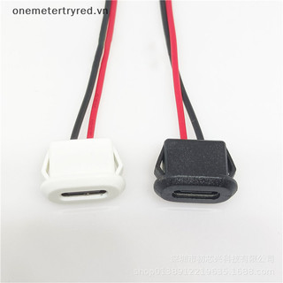 Metertryred 2 Pin USB-C Loại Đầu Nối USB Chống Nước ion Trực Tiếp Đế Nữ Ổ Cắm Nữ Giao Diện Sạc VN