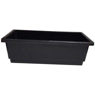 Combo Chậu Chữ Nhật, Chậu Nhựa dài trồng rau + Tăng kèm vĩ lưới lót - Nhựa dày dẻo Bền (Size NSX: 50x20) ✔️Kho Giá Sỉ❤️