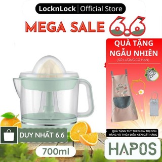Máy vắt cam 0.7L LocknLock 40W Chính hãng, 2 chiều tự động đảo EJJ231MIT - HAPOS OFFICIAL