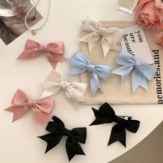 Kẹp tóc nơ vải thời trang dành cho nữ