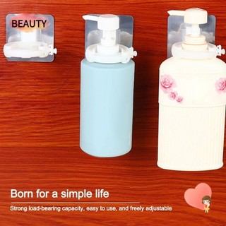 Kệ đựng chai dầu gội BEAUTY, Hộp đựng xà phòng dạng lỏng Dụng cụ sắp xếp Gel tắm, Kệ đựng chai dầu gội Móc đựng xà phòng lỏng tại nhà