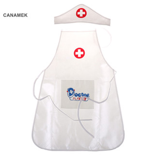 Canamek trẻ em đóng vai bác sĩ quần áo đồ chơi bé giả vờ y tá bác sĩ đồ chơi csf