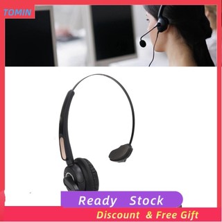 Tominihouse Tai nghe điện thoại RJ9 Thiết kế tiện dụng Khử tiếng ồn Tai nghe kinh doanh lossless một mặt có Mic cho trung tâm cuộc gọi văn phòng