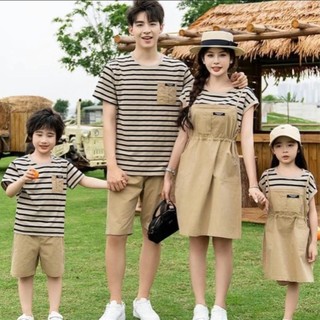 &set mẹ con thể thao hàn quốc con 10-37kg mẹ 40-75kg, váy cặp mẹ con, đồ đôi mẹ con, set cặp mẹ con