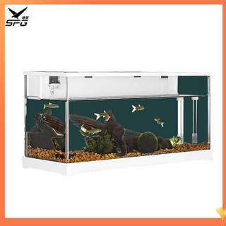 Spg bể cá acrylic nhỏ để bàn bể cá siêu trong suốt lọc tắt tiếng bể cá cá cá cho betta cá tôm
