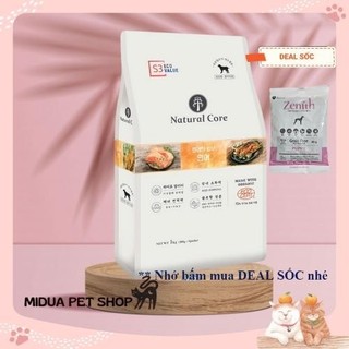 1kg thức ăn hữu cơ natural core s3 cá hồi cho chó
