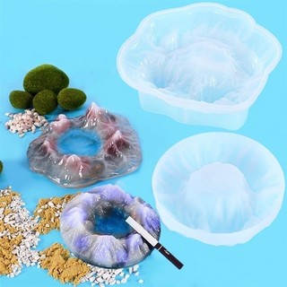 Khuôn Silicon Đế Núi Thung Lũng 17.5cm