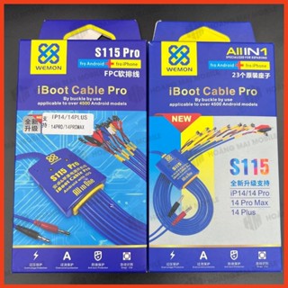 Dây cấp nguồn iP - Android Wemon S115 (6 đầu từ 6P đến 16 Pro Max + 17 đầu Andoid)