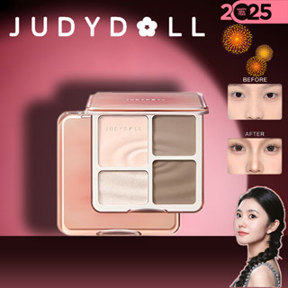 Bảng Highlight Và Tạo Khối Judydoll 4 Màu - 01 Tông Lạnh 9g Highlight & Contour Palette