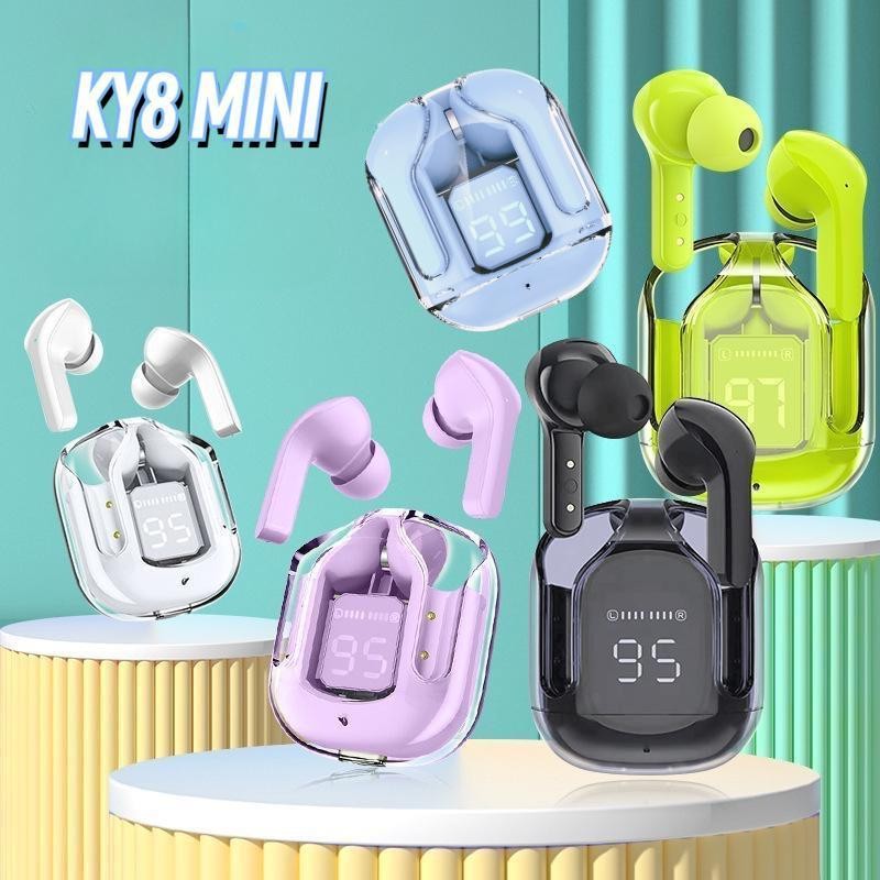 Tai nghe KY8 MINI 6 Màu [Quà tặng miễn phí] 1 Vỏ silicon+1 Dây buộc+1 Bao tay chơi game, Với màn hìn