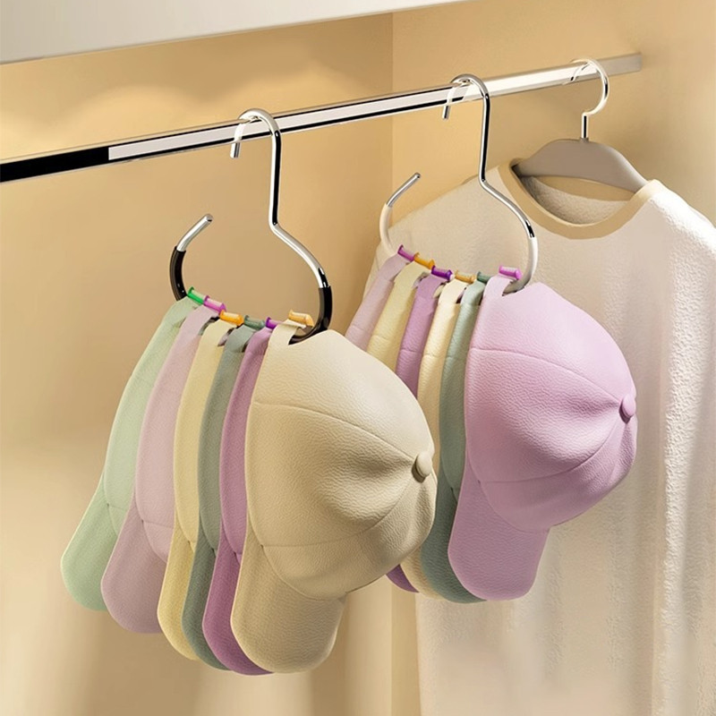 Móc treo mũ Móc lưu trữ mũ chống trượt, Bày mũ vòng tròn thời trang cutenery