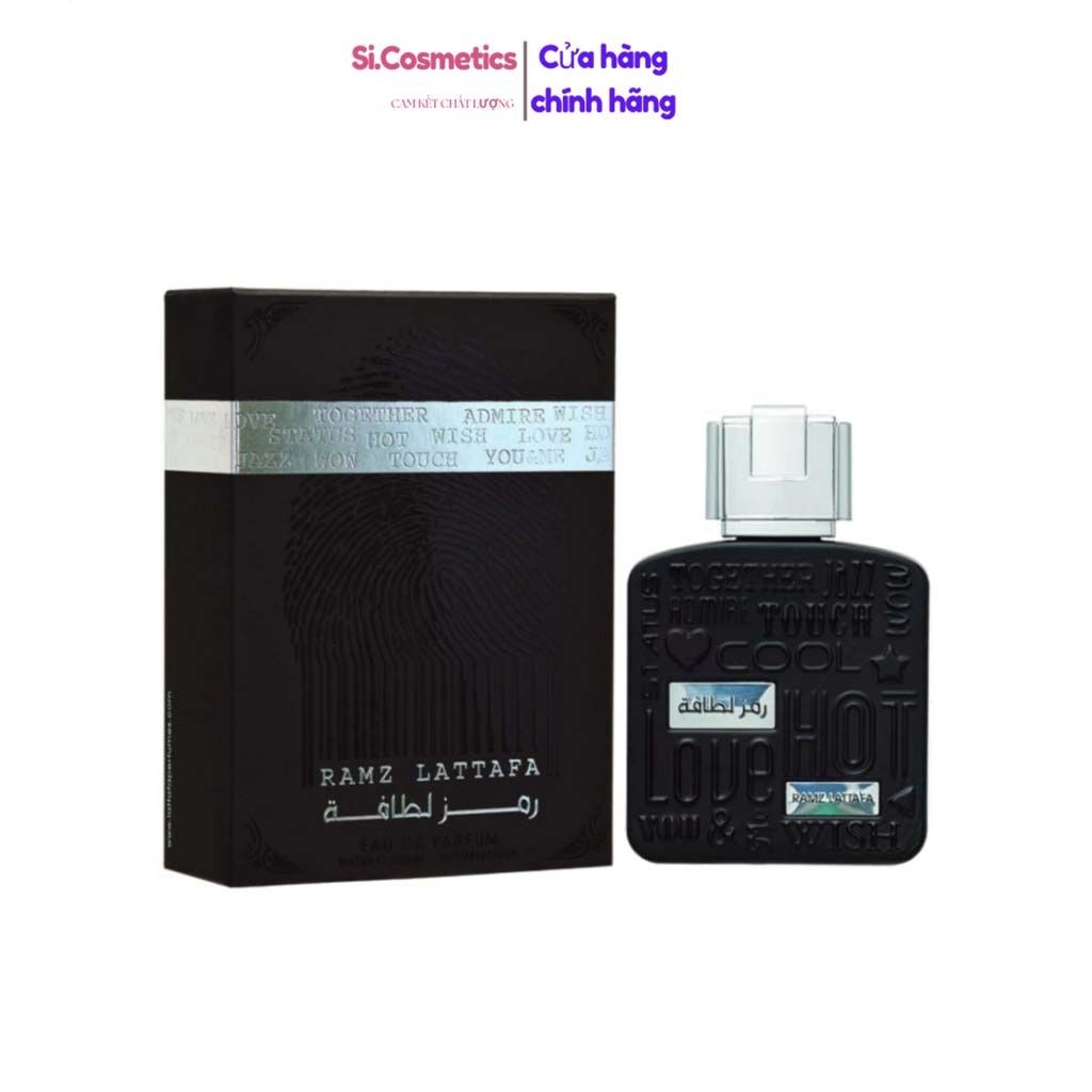 [Hỏa Tốc HCM] Nước hoa nam Lattafa Ramz Silver EDP 100ml
