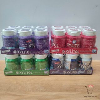  Lốc 6 lọ kẹo cao su Xylitol Lotte 58gr lọ 