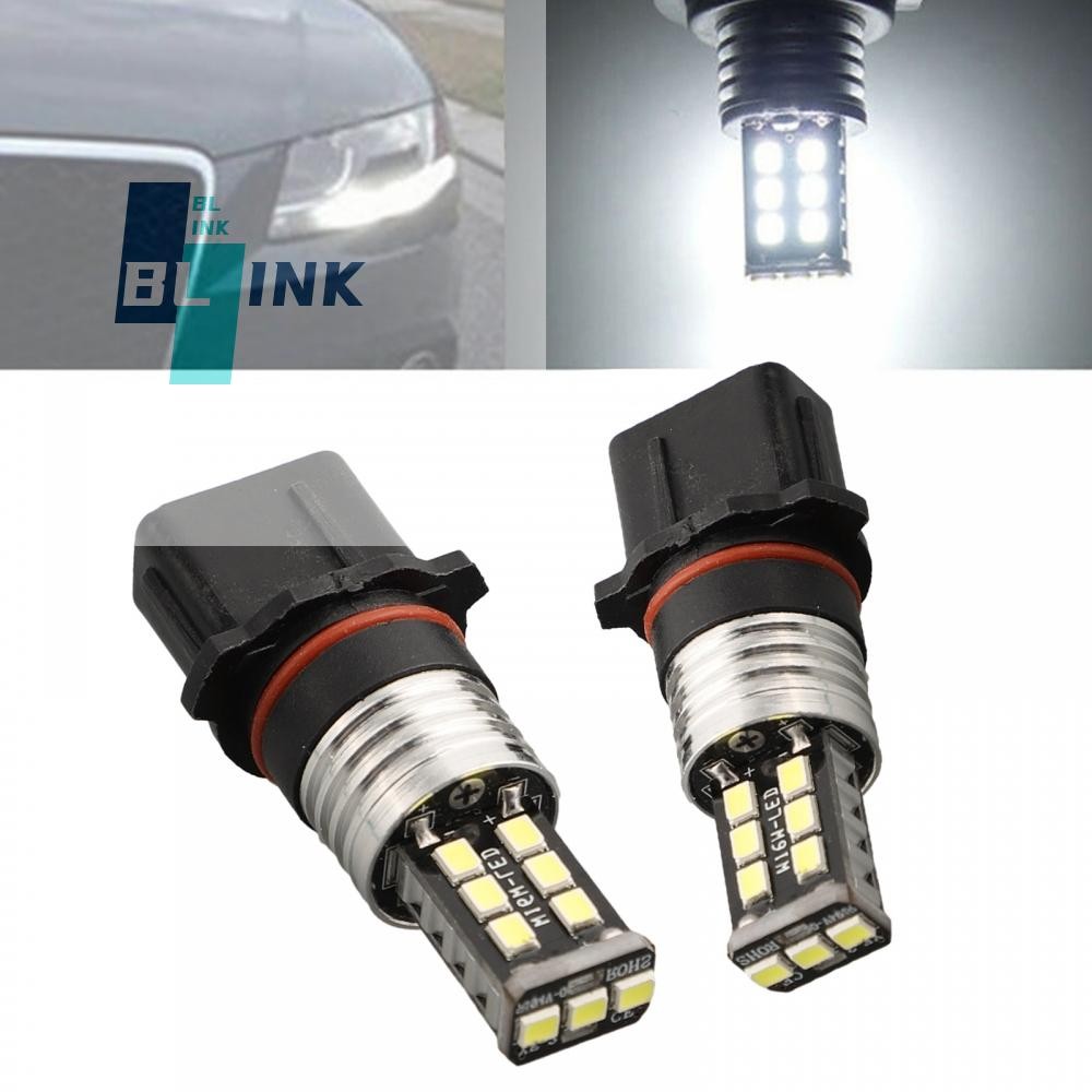 Bóng Đèn P13W Đa Năng Trắng Lỗi Miễn Phí 2835 Canbus Chạy Ban Ngày