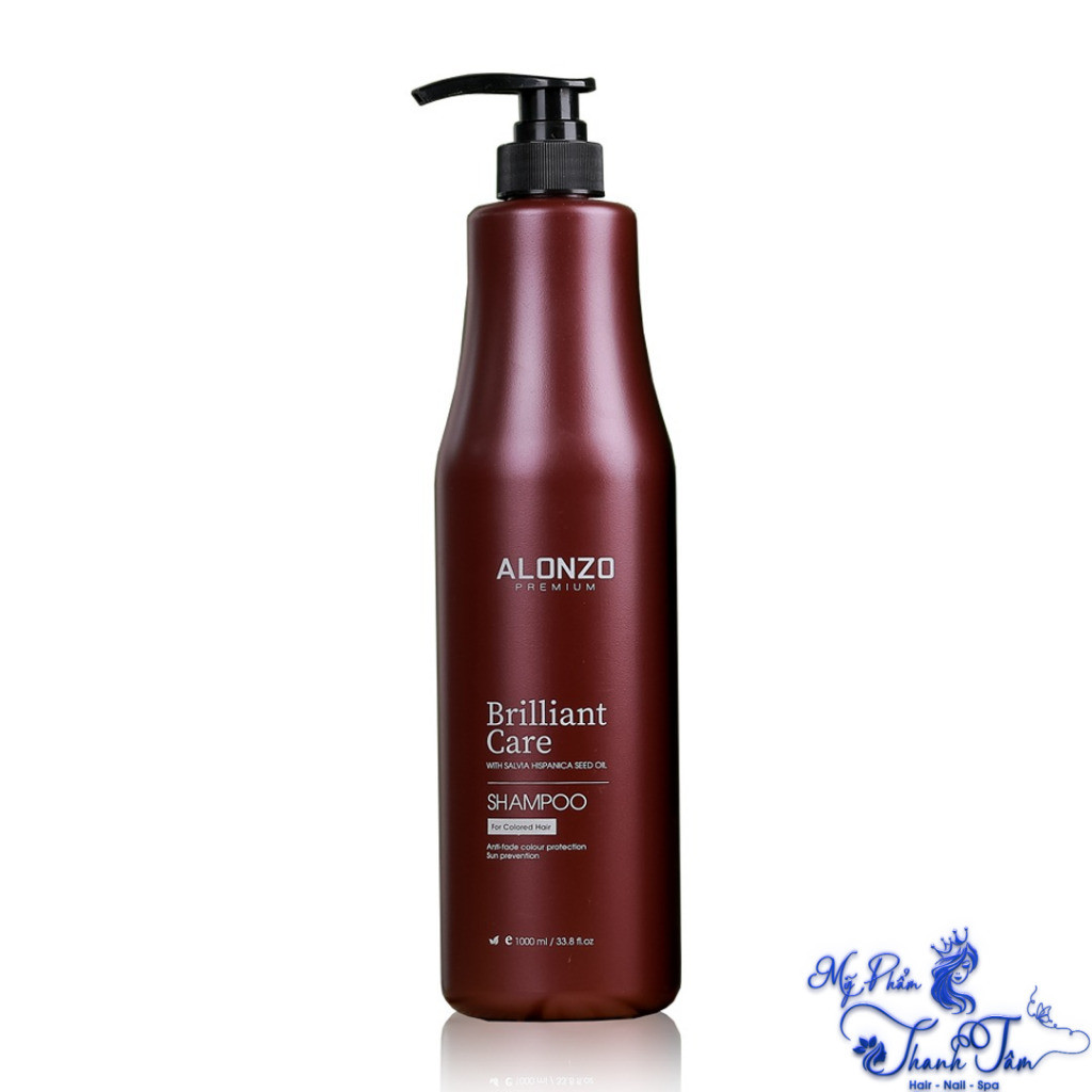 [ LA ] Dầu gội cho tóc nhuộm Alonzo Brilliant Care Shampoo 1000ml