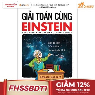 Sách - Giải Toán Cùng Einstein (Tái Bản 2017)