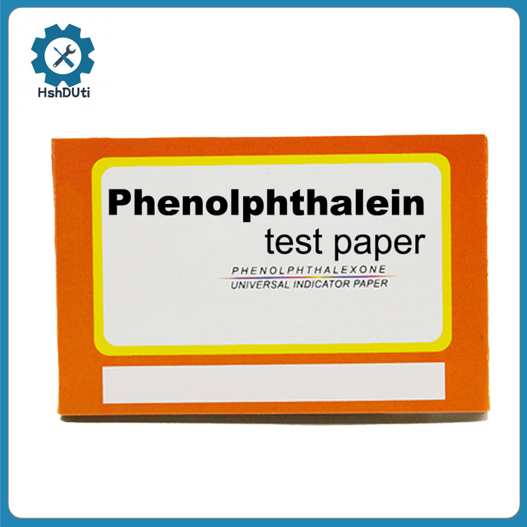 Hshduti 80 Tờ Congo Chì Đỏ Acetate Kali Iodide Amylum PH Thử Nghiệm Giấy Litmus