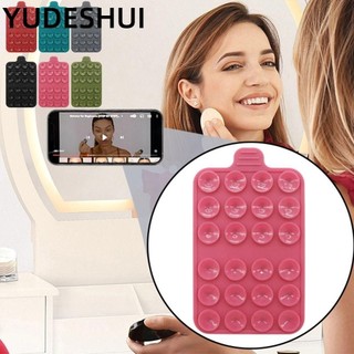 YUDESHUI hút silicon YudhUI, Giá đỡ cốc hút hai mặt Tấm hút cao su silicon, Giá đỡ điện thoại di động bền đa chức năng