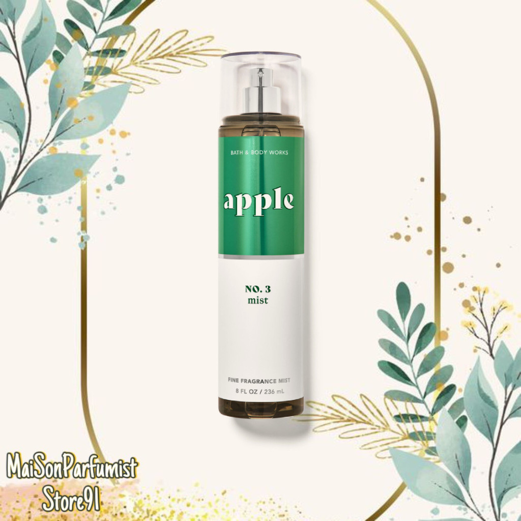 Xịt Thơm Toàn Thân Bath & Body Works Body Mist - APPLE