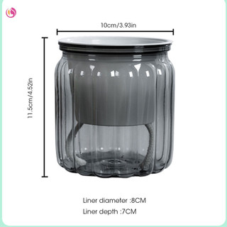6t tự tưới cây nồi nhựa trong suốt chậu hoa hai lớp tự động lười chậu hoa thủy canh chậu hoa