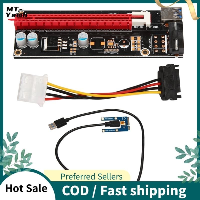 Mini PCIe sang PCI Express 16X Riser cho máy tính xách tay Thẻ hình ảnh bên ngoài EXP GDC BTC Antminer Miner MPCIe sang khe cắm PCI-E Thẻ khai thác MT