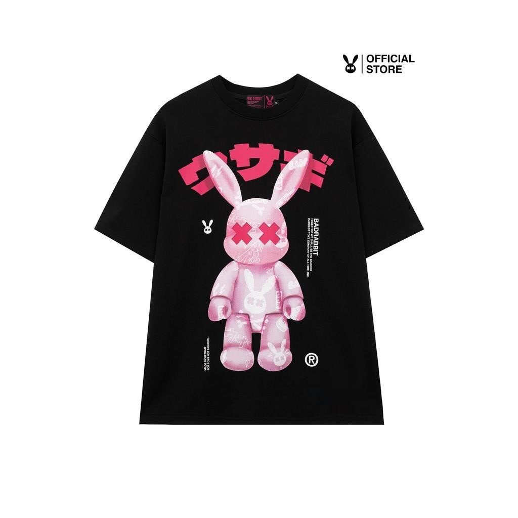 【COD】 Áo Thun Unisex Bad Rabbit DRUNK RABBIT 100% Cotton - Local Brand Chính Hãng