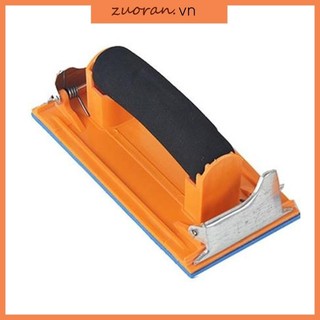 Zuoo bền tay chà nhám khối tay có tay cầm xốp bằng tay giá đỡ giấy nhám bằng tay cho gỗ kim loại thạch cao chà nhám po