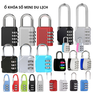 Ổ khóa số mini, khóa vali du lịch chống trộm