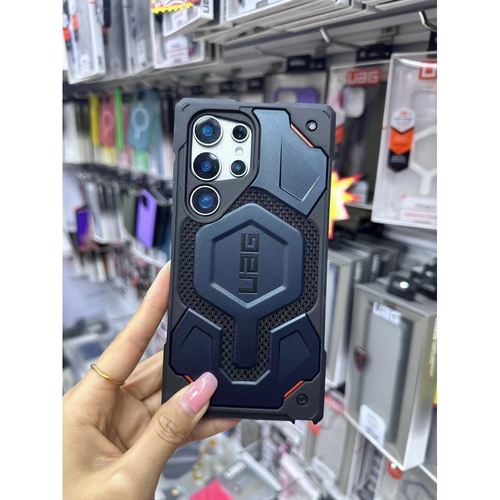 UAG Supreme Kevlar có vỏ từ tính cho Samsung Galaxy S25 S24 Ultra S23 Plus S24 + S23 + S24ultra S23u