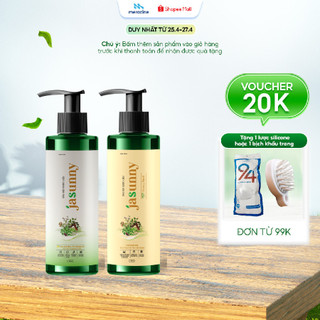 Dầu Gội Dược Liệu JASUNNY Sạch Gàu Hết Ngứa, Dưỡng Tóc Mềm Mại Suôn Mượt Tự Nhiên chai 220ml