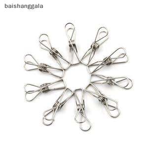 Baishanggala 10 chiếc quần áo chốt dây giặt inox móc treo ảnh kẹp
20 chiếc dây giặt inox móc treo hình ảnh kẹp quần áo kim loại chốt
20 chiếc chốt quần áo kim loại