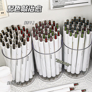 Tối Giản Morandi 0.5mm Bút Gel Sinh Viên Dung Tích Lớn Nhanh Khô Đen Bút Mực Đa Năng Văn Phòng Chữ Ký Bút