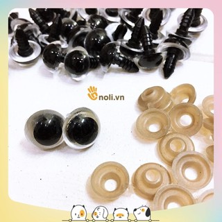 Mắt thú màu trong suốt có chốt an toàn cho bé (1 đôi)