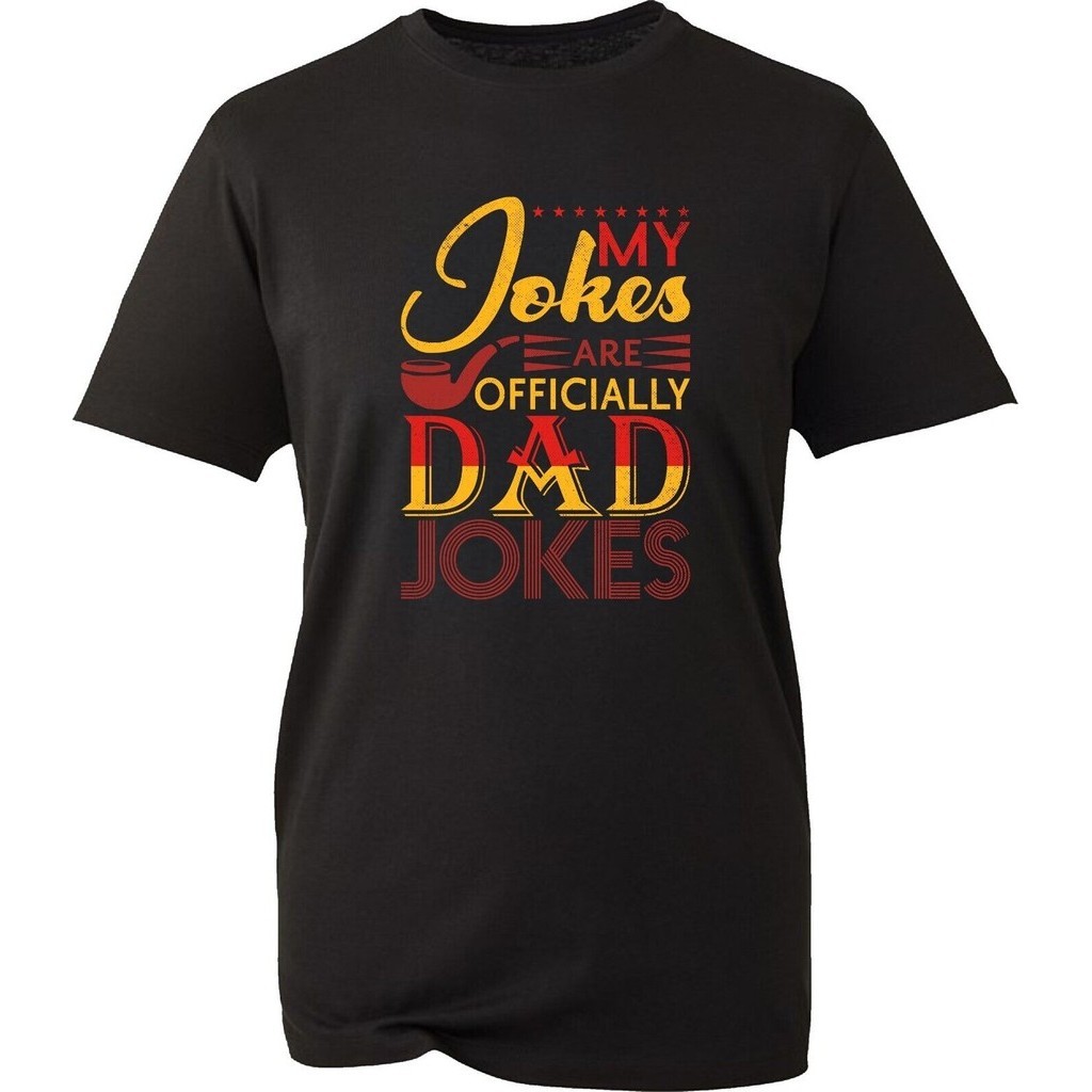 My Jokes Are Officially Dad Jokes Áo thun Funny Slogan Ngày của Cha Tee Top