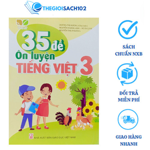 Sách - 35 đề ôn luyện Tiếng Việt lớp 3 (Kết nối tri thức với cuộc sống)