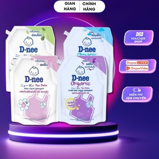 Nước giặt quần áo em bé Dnee túi 1400ml-Nước Giặt Xả Cho Trẻ Em an toàn, Chính hãng Cty Đại Thịnh !A