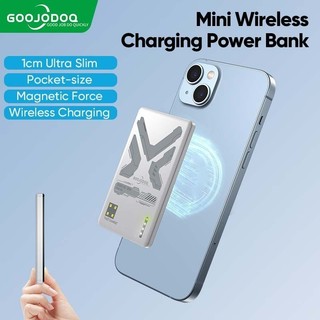 Sạc dự phòng GOOJODOQ Bộ sạc không dây từ tính di động dành cho iPhone Samsung Huawei Xiaomi