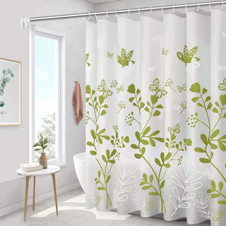 Rèm phòng tắm dày chống thấm nước, Rèm cửa ngăn không đục lỗ Rèm cửa sổ treo rèm