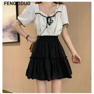 FENGZIDUO Chân váy chân váy chữ  Thể thao Fashion Minimalist Comfortable WSQ2440B8O 19Z240511