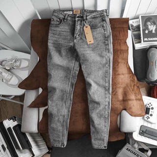 Quần bò jean nam màu xám tro skinny co giãn 4 chiều slimfit Avocado đẹp