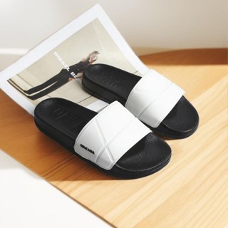 Dép Lê Quai Ngang Nam Nữ Cao Cấp WAKANA Full Đen Hottrend WK008