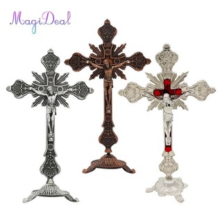 Thánh giá đứng magideal, thánh giá có chân đế, thánh giá chúa giêsu, thánh giá bàn cho nhà nguyện