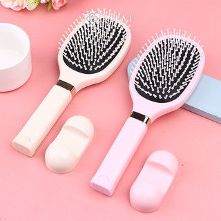 Qrhyk Từ Đứng Massage Lược Chải Tóc Đệm Không Khí Làm Sạch Lược Tóc Chuyên Nghiệp Detangling Da Đầu Túi Khí Lược Cho Tóc Mới