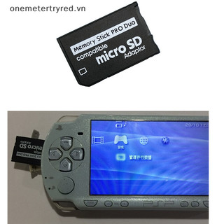 Metertryred cho psp series micro sd sdhc tf sang memory stick ms pro duo psp adapter vn