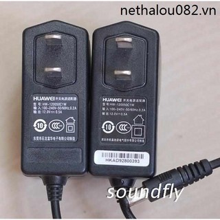 12v0.5a Chính Hãng Huawei Router Power Adapter 500ma Sợi Quang Mèo Bộ Top Box Switch Dây Nguồn